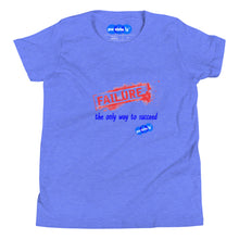 Load image into Gallery viewer, FAILURE TO SUCCEED - YOUNICHELY - Youth Short Sleeve T-Shirt
