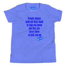 Load image into Gallery viewer, HAND OUT - YOUNICHELY - Youth Short Sleeve T-Shirt
