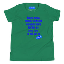 Load image into Gallery viewer, HAND OUT - YOUNICHELY - Youth Short Sleeve T-Shirt
