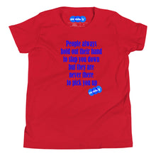 Load image into Gallery viewer, HAND OUT - YOUNICHELY - Youth Short Sleeve T-Shirt

