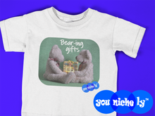 Load image into Gallery viewer, BEAR-ING GIFTS - YOUNICHELY Toddler Short Sleeve Tee
