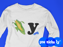 Load image into Gallery viewer, CORN Y - YOUNICHELY - Unisex Long Sleeve Tee
