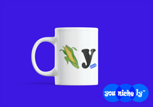 Load image into Gallery viewer, CORN Y - YOUNICHELY - White glossy mug
