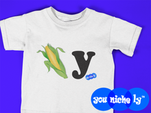 Load image into Gallery viewer, CORN-Y - YOUNICHELY - Toddler Short Sleeve Tee
