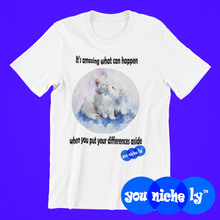 Load image into Gallery viewer, DIFFERENCES ASIDE - YOUNICHELY - Youth Short Sleeve T-Shirt

