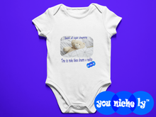 Load image into Gallery viewer, DREAMY BEAR - YOUNICHELY - Baby short sleeve one piece
