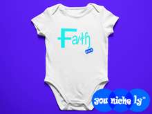 Load image into Gallery viewer, FAITH - YOUNICHELY - Baby short sleeve one piece
