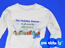 Load image into Gallery viewer, HOLIDAY PRESENTS - YOUNICHELY - Unisex Long Sleeve Tee
