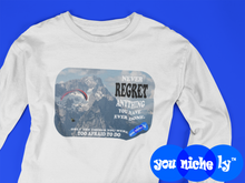 Load image into Gallery viewer, NEVER REGRET - YOUNICHELY - Unisex Long Sleeve Tee
