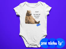 Load image into Gallery viewer, STUFFED BEAR - YOUNICHELY - Baby short sleeve one piece
