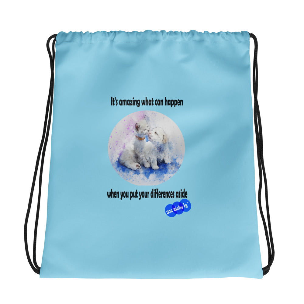 DIFFERENCES ASIDE - YOUNICHELY - Drawstring bag