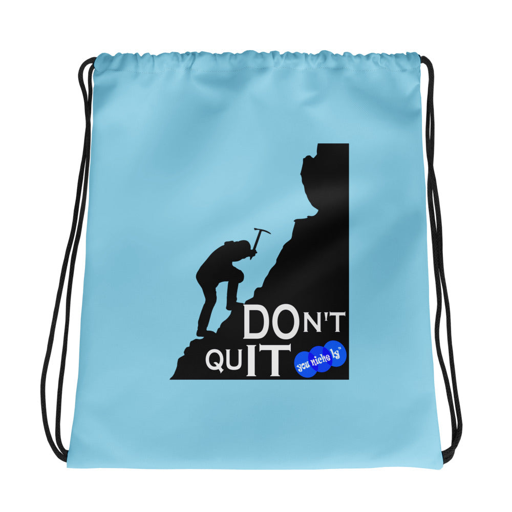 DON'T QUIT - YOUNICHELY - Drawstring bag