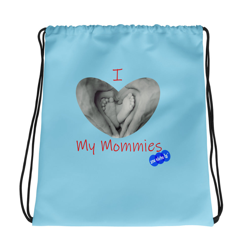 I LOVE MY MOMMIES - YOUNICHELY - Drawstring bag