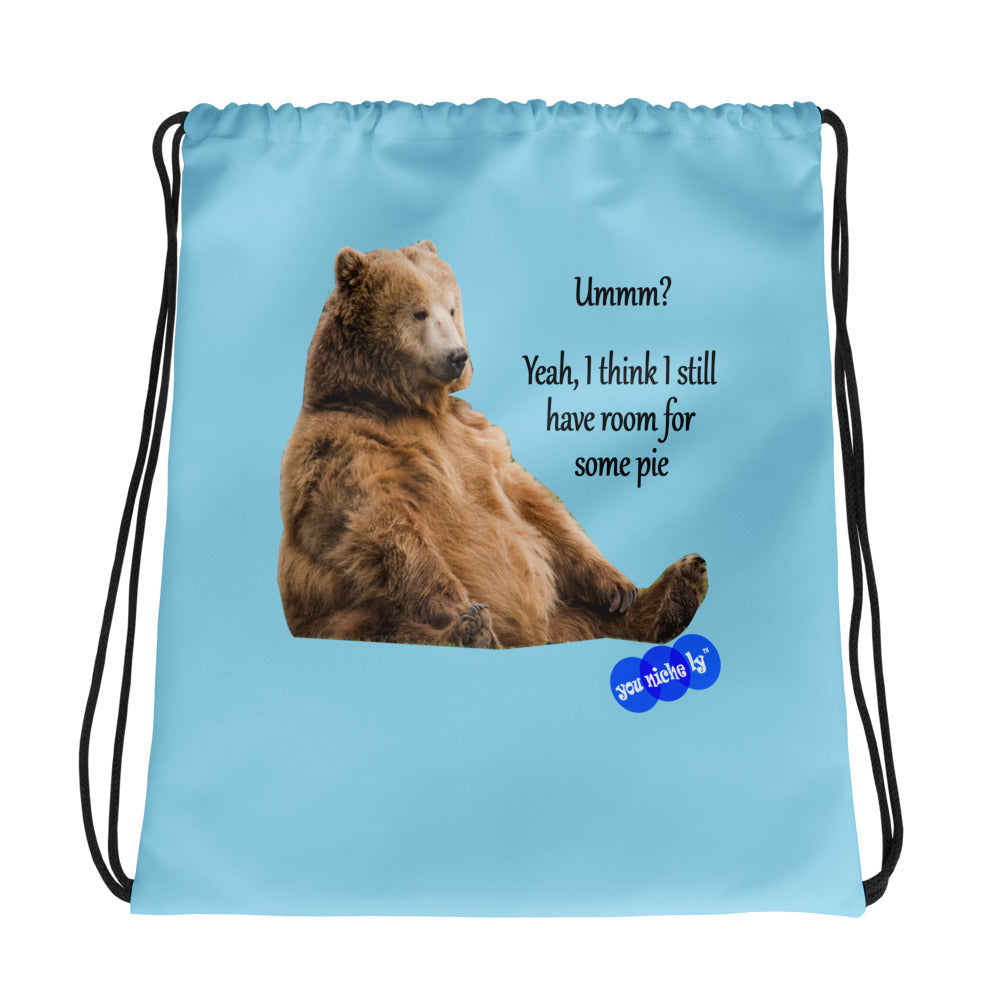 STUFFED BEAR - YOUNICHELY - Drawstring bag