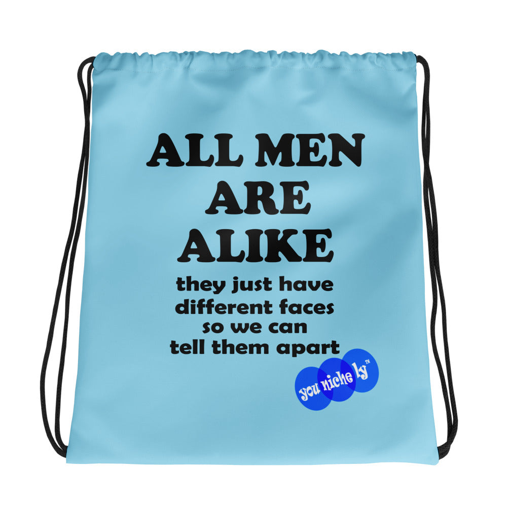 ALL MEN ARE ALIKE - YOUNICHELY - Drawstring bag