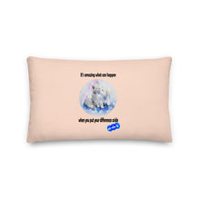 Load image into Gallery viewer, DIFFERENCES ASIDE - YOUNICHELY - Premium Pillow
