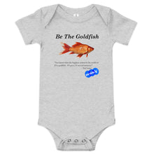 Load image into Gallery viewer, BE THE FISH - YOUNICHELY - Baby short sleeve one piece
