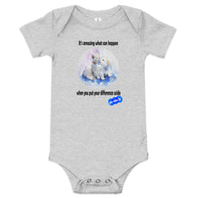 Load image into Gallery viewer, DIFFERENCES ASIDE - YOUNICHELY - Baby short sleeve one piece
