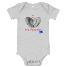 Load image into Gallery viewer, I LOVE MY MOMMIES - YOUNICHELY - Baby short sleeve one piece
