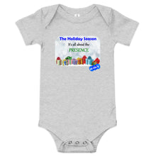 Load image into Gallery viewer, HOLIDAY PRESENTS - YOUNICHELY - Baby short sleeve one piece
