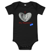 Load image into Gallery viewer, I LOVE MY MOMMIES - YOUNICHELY - Baby short sleeve one piece
