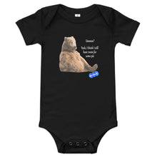 Load image into Gallery viewer, STUFFED BEAR - YOUNICHELY - Baby short sleeve one piece
