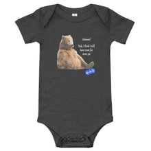 Load image into Gallery viewer, STUFFED BEAR - YOUNICHELY - Baby short sleeve one piece
