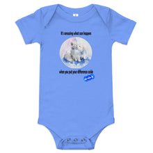 Load image into Gallery viewer, DIFFERENCES ASIDE - YOUNICHELY - Baby short sleeve one piece
