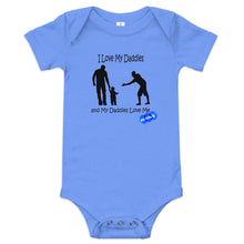 Load image into Gallery viewer, I LOVE MY DADDIES - YOUNICHELY - Baby short sleeve one piece
