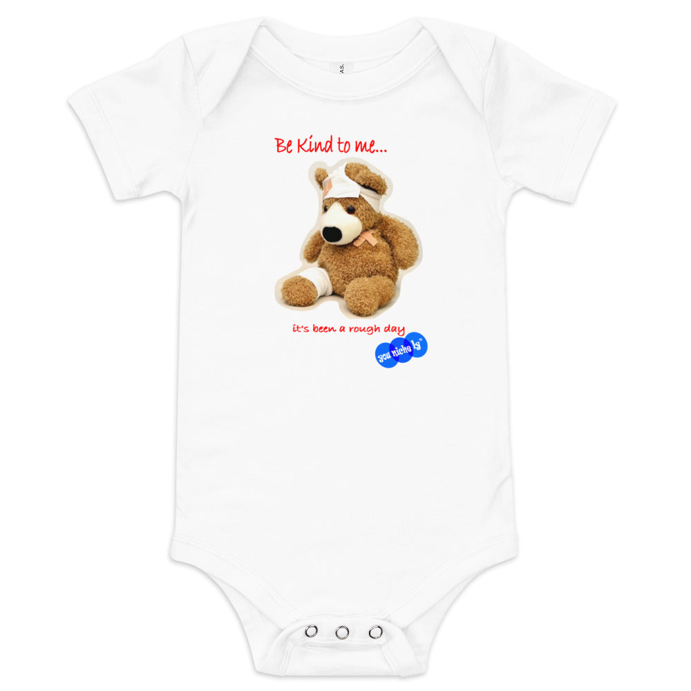 BE KIND TO ME - YOUNICHELY - Baby short sleeve one piece