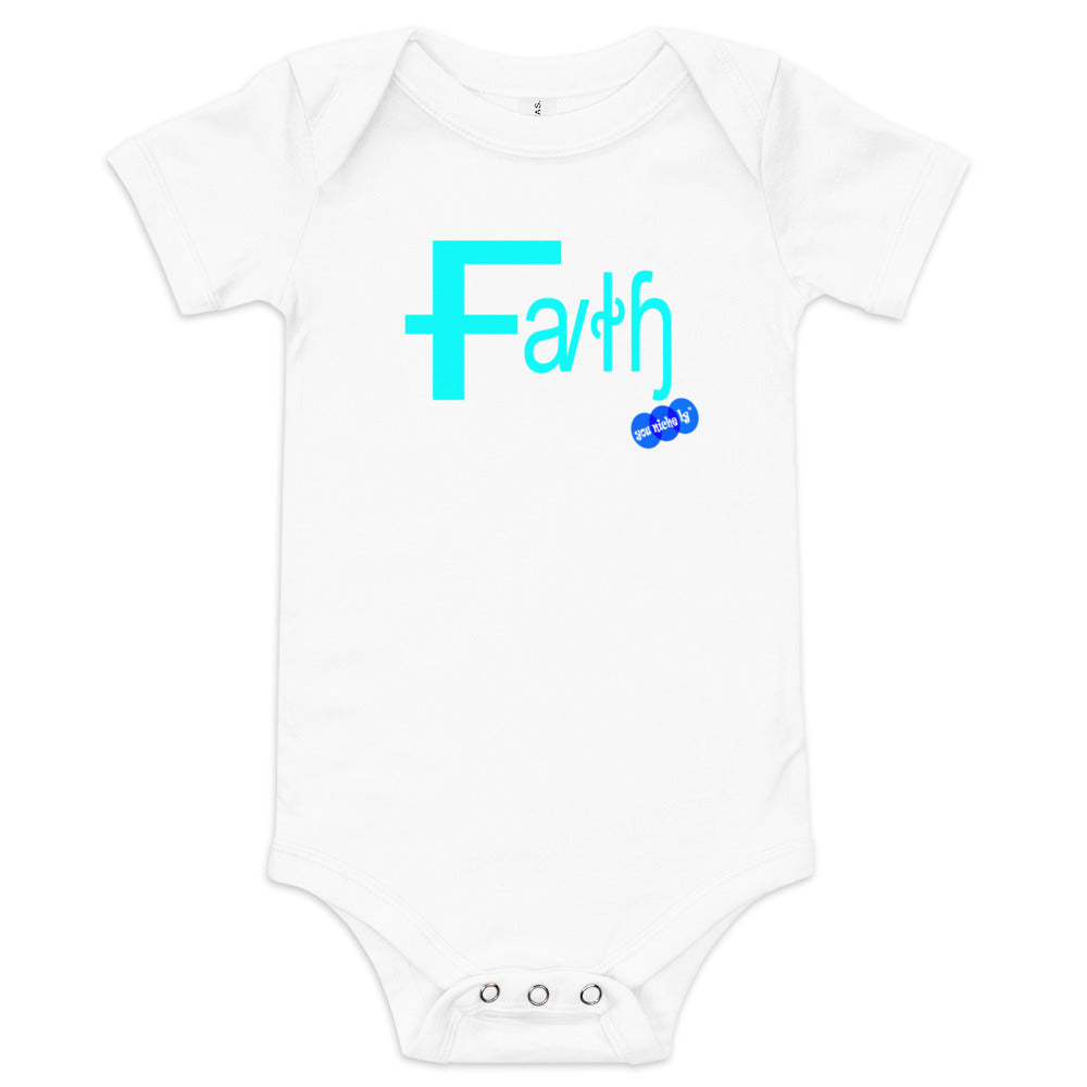 FAITH - YOUNICHELY - Baby short sleeve one piece