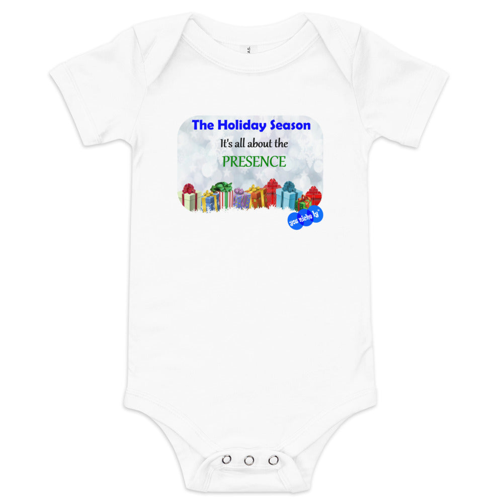 HOLIDAY PRESENTS - YOUNICHELY - Baby short sleeve one piece