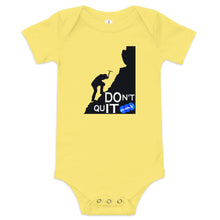 Load image into Gallery viewer, DON&#39;T QUIT - YOUNICHELY - Baby short sleeve one piece
