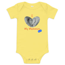 Load image into Gallery viewer, I LOVE MY MOMMIES - YOUNICHELY - Baby short sleeve one piece
