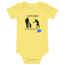 Load image into Gallery viewer, I LOVE MY DADDIES - YOUNICHELY - Baby short sleeve one piece
