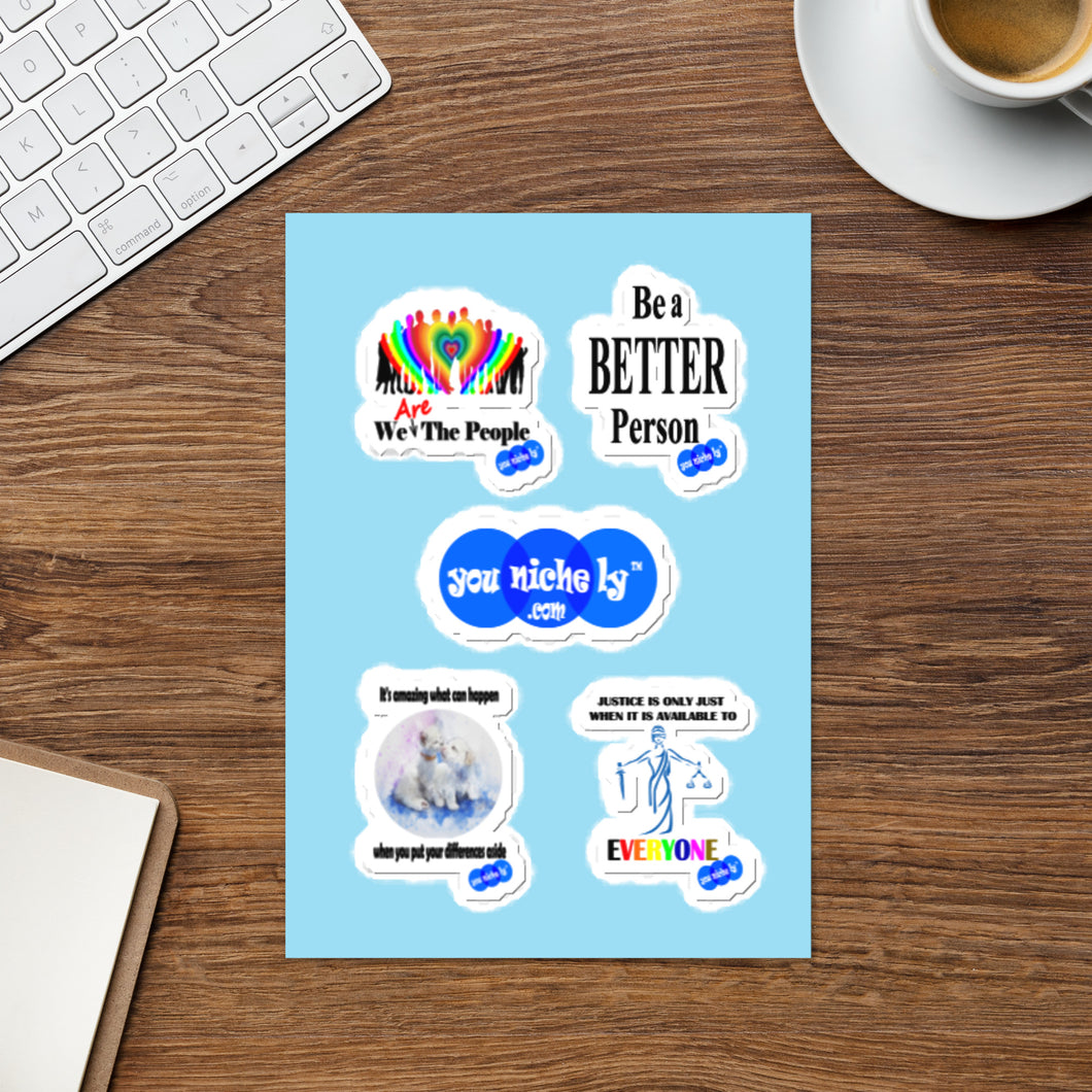 MESSAGES OF ACCEPTANCE  - YOUNICHELY - Sticker sheet