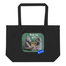 Load image into Gallery viewer, BEAR-ING GIFTS - YOUNICHELY - Large organic tote bag
