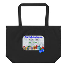 Load image into Gallery viewer, HOLIDAY PRESENTS - YOUNICHELY - Large organic tote bag
