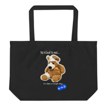 Load image into Gallery viewer, BE KIND TO ME - YOUNICHELY - Large organic tote bag
