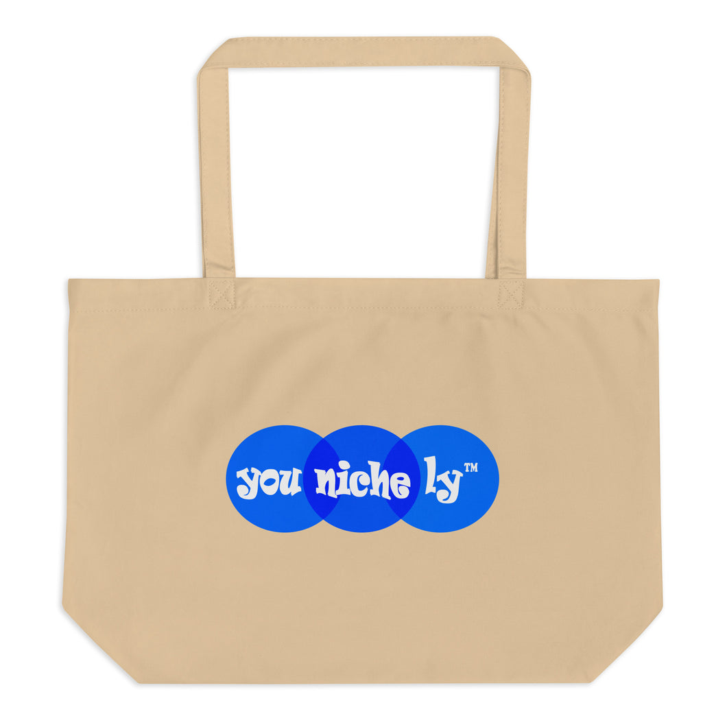 YOUNICHELY™ MERCH -  Large organic tote bag
