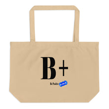 Load image into Gallery viewer, BE POSITIVE - YOUNICHELY - Large organic tote bag
