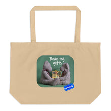 Load image into Gallery viewer, BEAR-ING GIFTS - YOUNICHELY - Large organic tote bag

