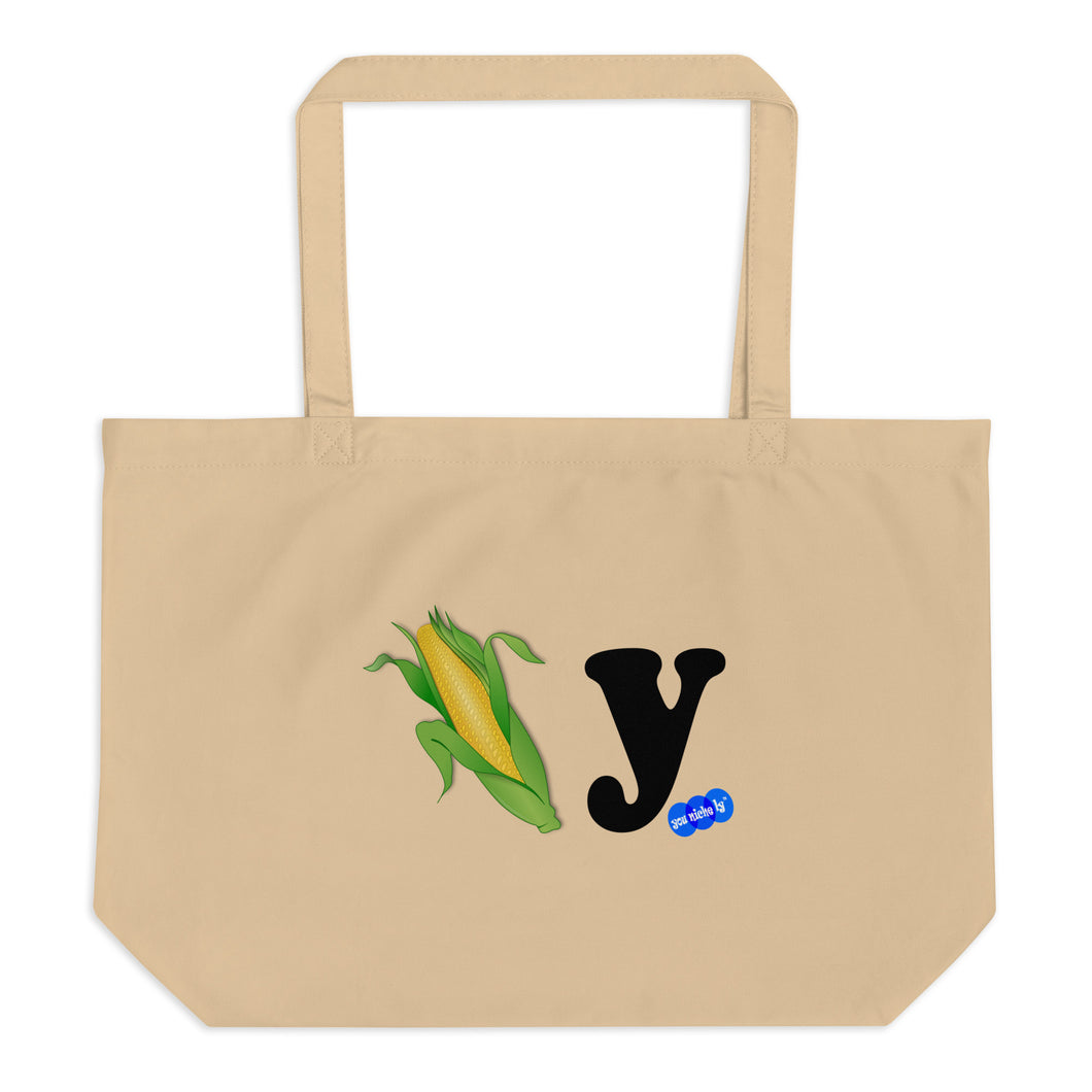 CORN-Y - YOUNICHELY - Large organic tote bag