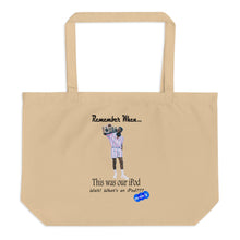 Load image into Gallery viewer, REMEMBER WHEN...I POD - YOUNICHELY - Large organic tote bag
