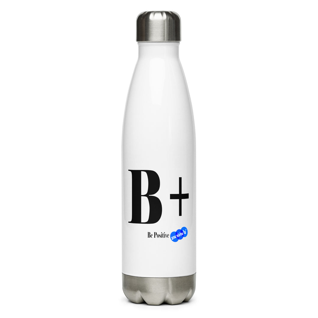 BE POSITIVE - YOUNICHELY - Stainless Steel Water Bottle