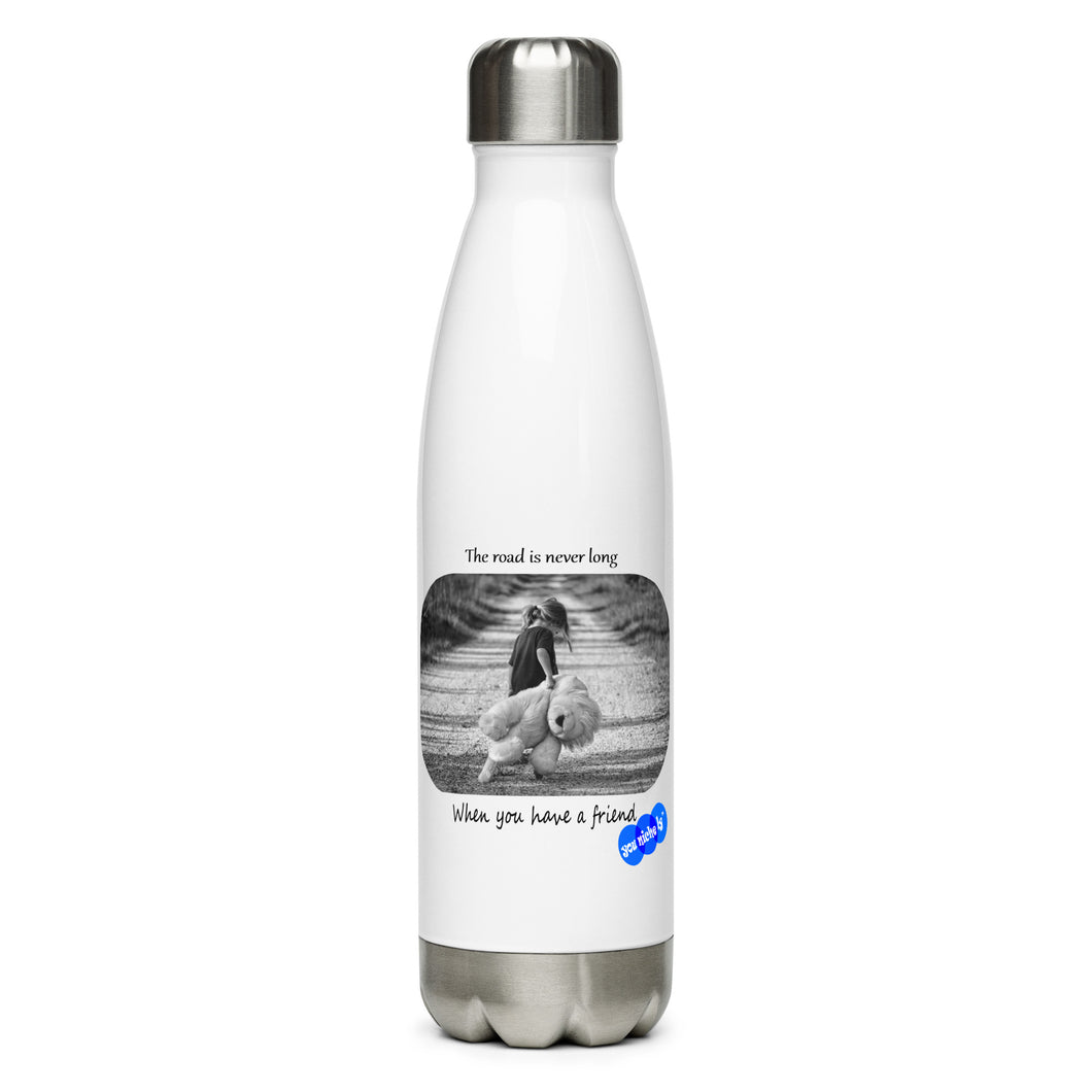 LONG ROAD - YOUNICHELY - Stainless Steel Water Bottle