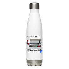 Load image into Gallery viewer, REMEMBER WHEN...GAMING - YOUNICHELY - Stainless Steel Water Bottle
