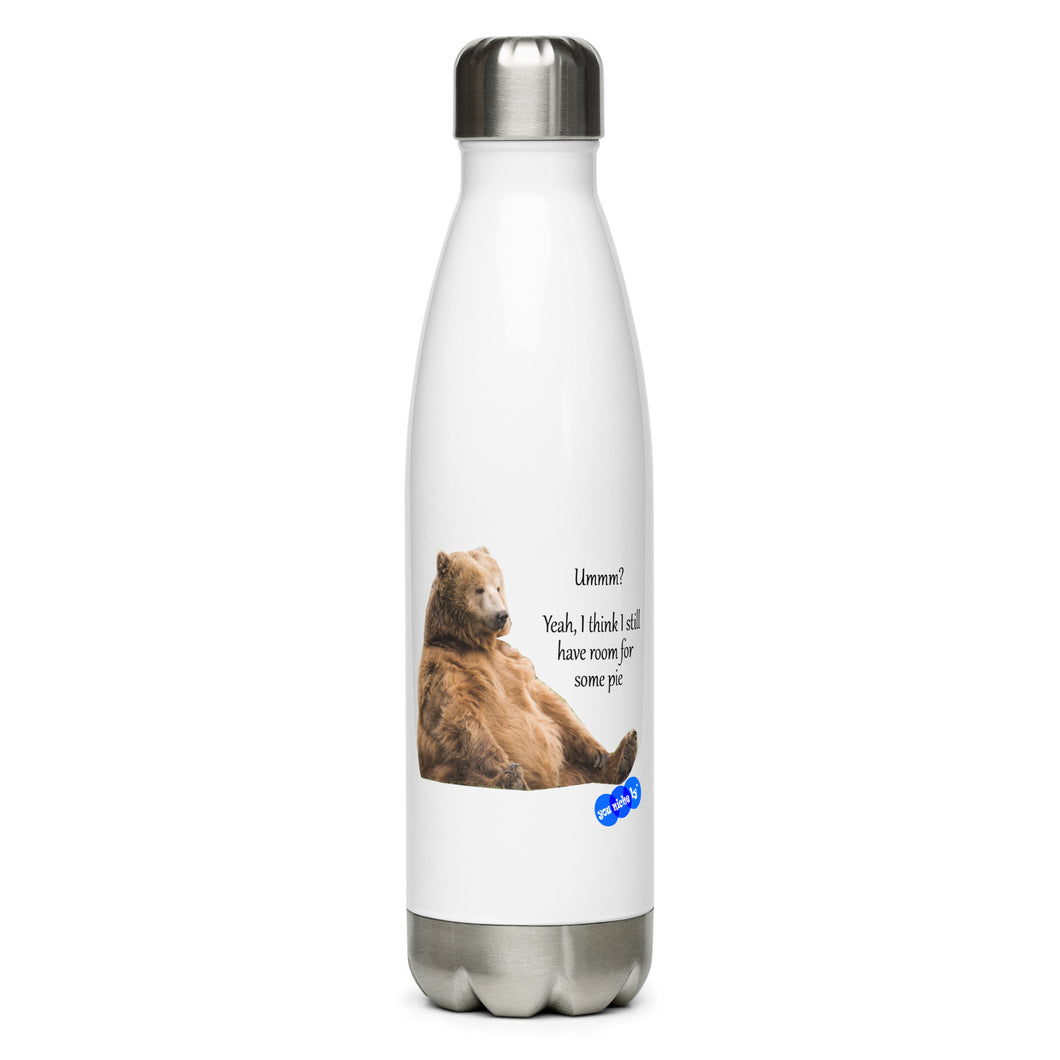 STUFFED BEAR - YOUNICHELY - Stainless Steel Water Bottle