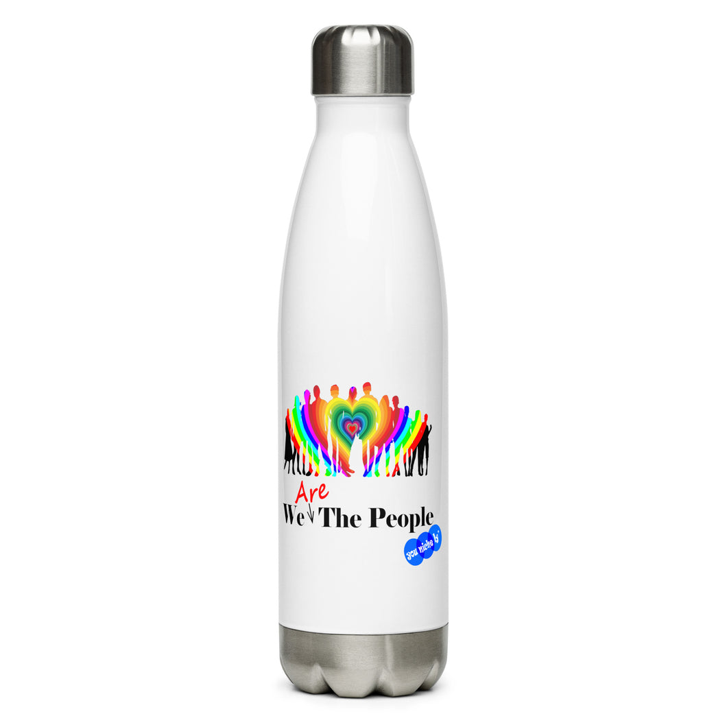 WE ARE THE PEOPLE - YOUNICHELY - Stainless Steel Water Bottle