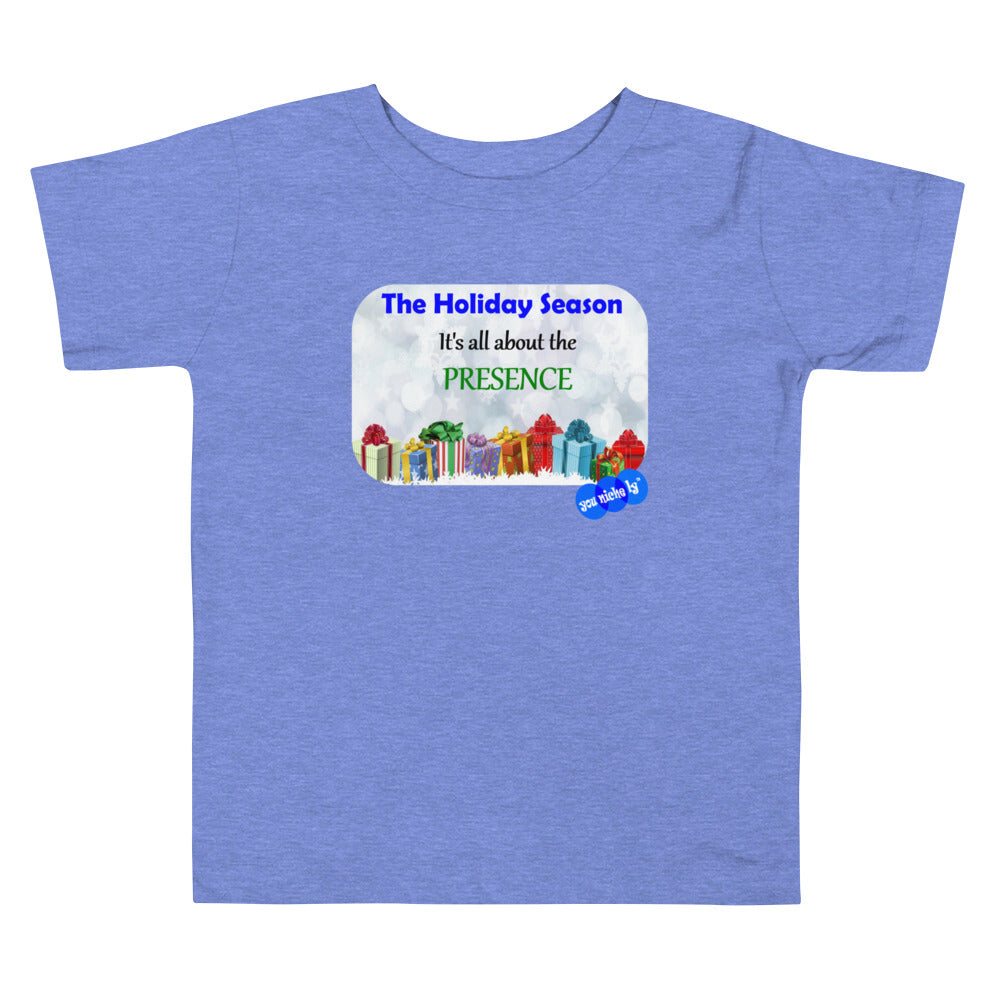 HOLIDAY PRESENTS - YOUNICHLEY - Toddler Short Sleeve Tee